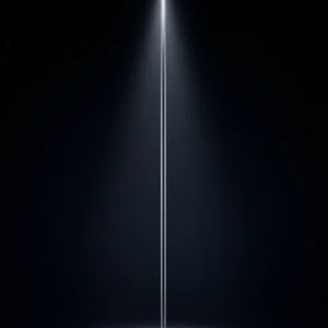 A Indoor stainless Steel Pole Stands in a Studio