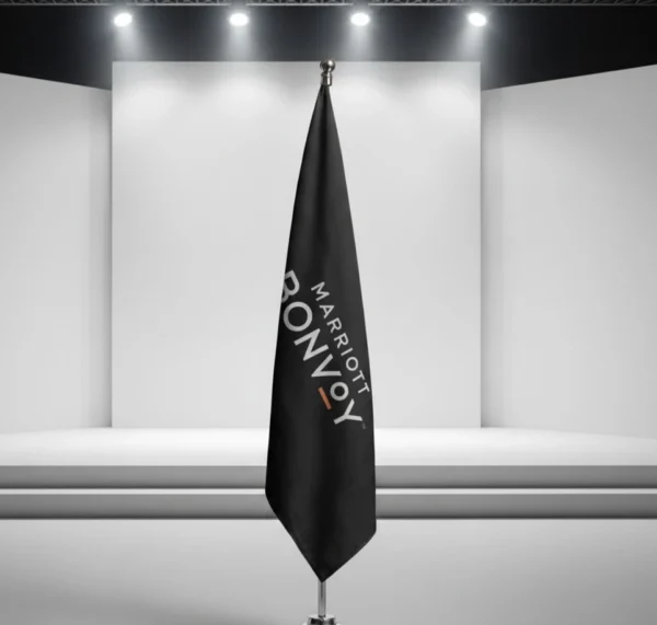 Marriot Bonvoy Hotel flag Premium indoor Marriott Bonvoy hotel flag for branding