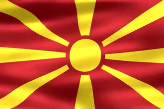 Flag of North Macedonia