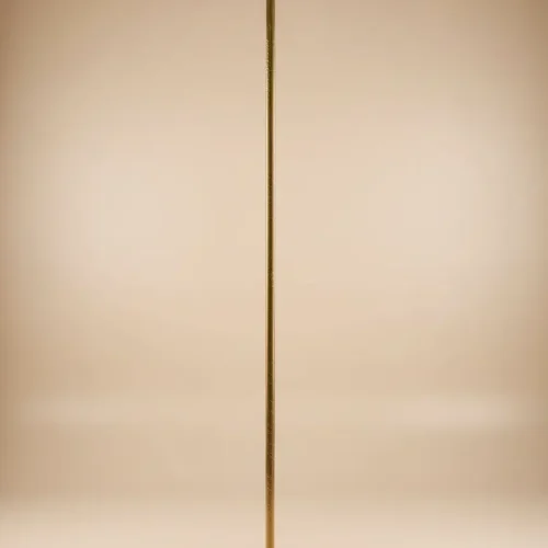 Indoor flag pole with premium round base