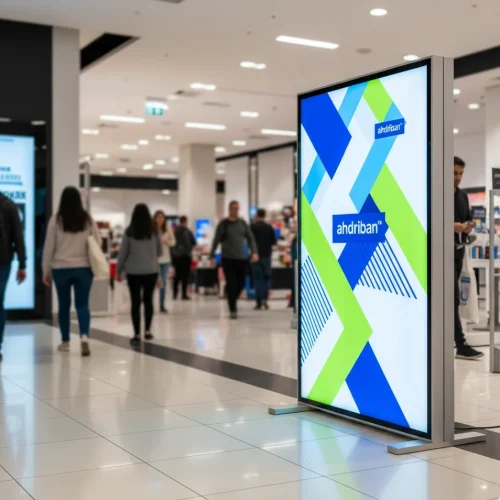 Another Sample of a Translucent backlit print glowing in a lightbox