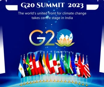 Flags for G20 Trade and Investment Ministerial Meeting, Jaipur