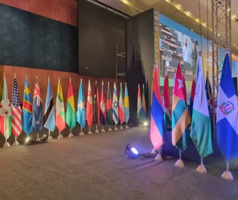 Flags For Heart Of Asia Conference, Amritsar